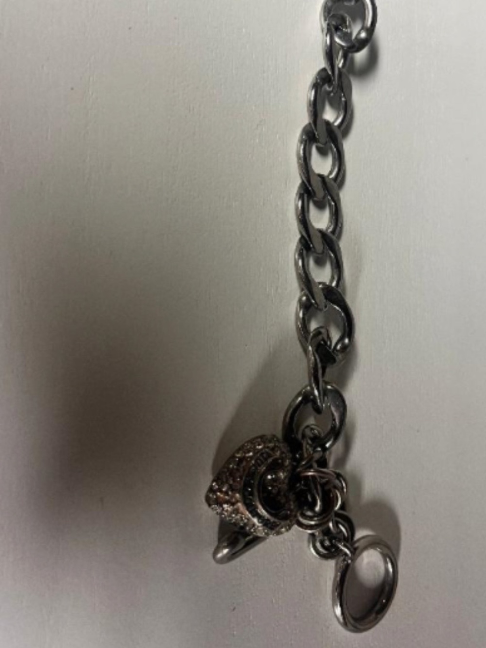 juicy couture silver bracelet